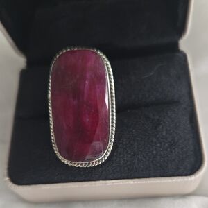 60k GENUINE RUBY SS Ring.